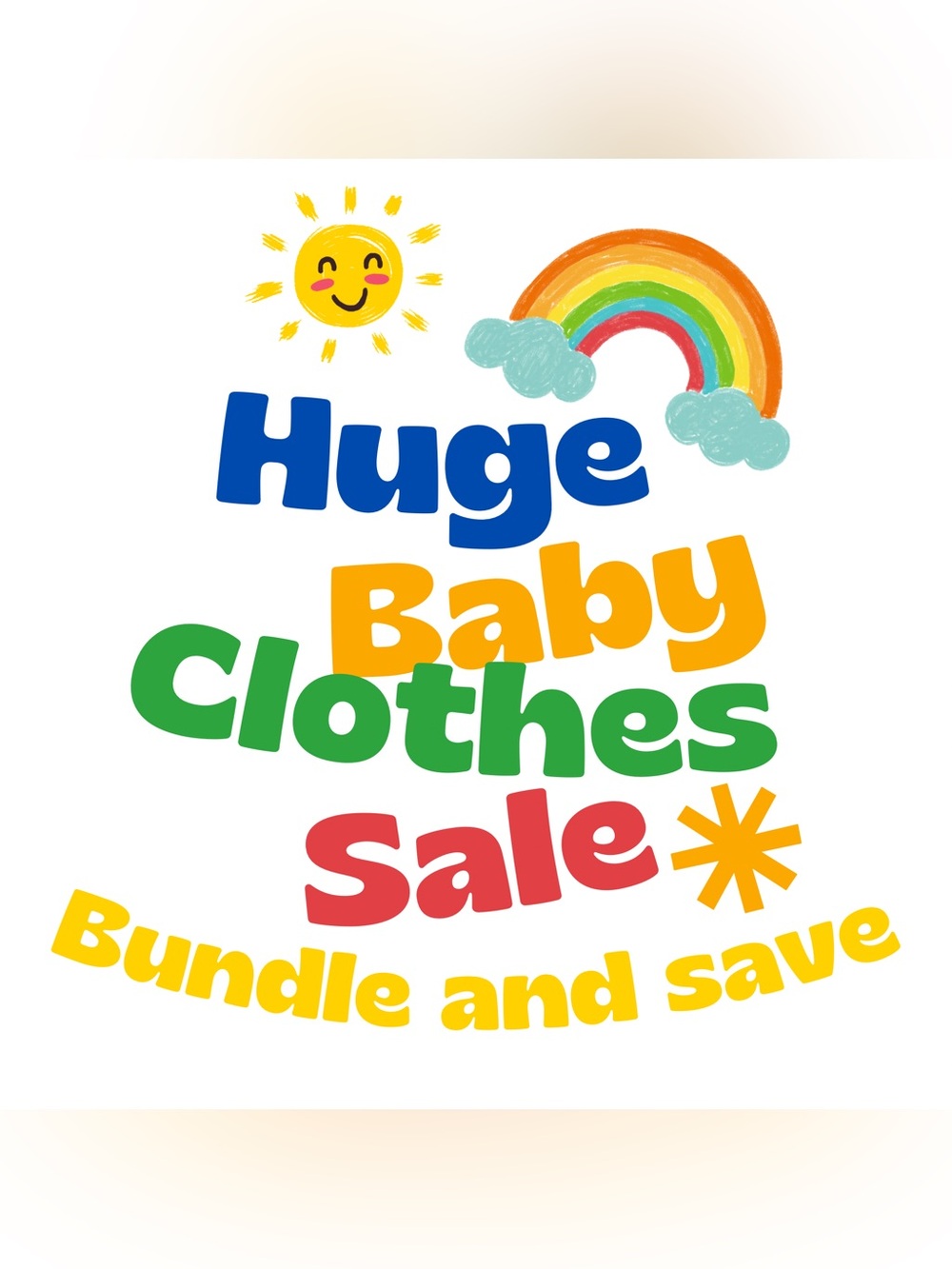 Baby Clothes Sale